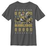 Boy's Transformers Bumblebee Ugly Xmas T-Shirt