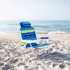 Caribbean Joe Oversized Deluxe Backpack Outdoor Portable Beach Chair - Bold Stripe - 4 of 4