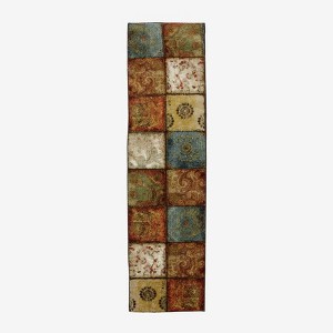 BrylaneHome Non-Skid Printed Loop 24" X 96" Runner - 1 of 1