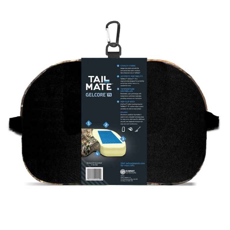 Tail Mate GelCore Outdoor Tree Stand Seat Cushion for Hunting and Fishing, Mossy Oak Break Up Country, 3 of 5