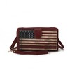 MKF Collection Kiara Smartphone and Wallet Convertible FLAG Crossbody Bag by Mia K - 2 of 4