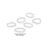 scünci Polyband Elastic Hair Ties - Clear - 500pk - 4 of 4