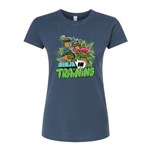 Women's - Teenage Mutant Ninja Turtles Mutant Mayhem - Ninja In Training Fitted Graphic T-Shirt - 1 of 2
