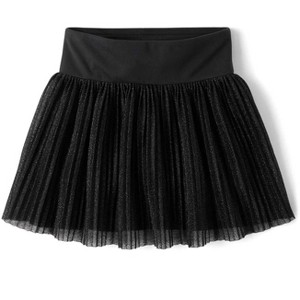 The Children's Place Girls Shimmer Pleated Mesh Skort - 1 of 3