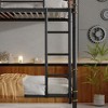TIRAMISUBEST Metal Bunk Bed with Ladder and Guardrail, Industrial Detachable Bunkbeds with Safety Guard Rails for Teens - 4 of 4