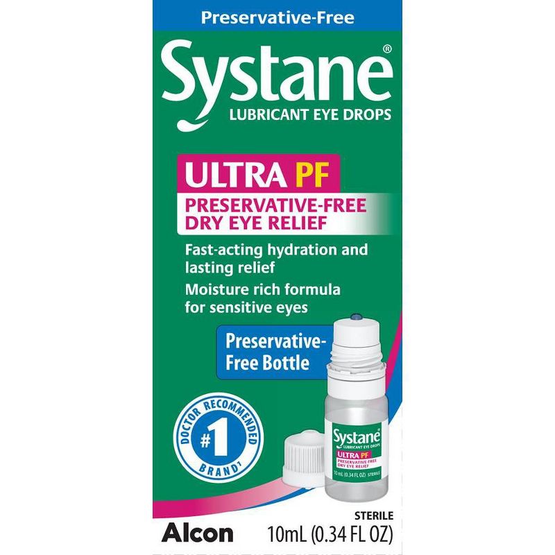 Systane Ultra Multi-Dose Preservative-Free Eye Drops - 0.34 fl oz, 2 of 6