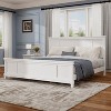 Christopher Knight Home Silas Farmhouse Wooden Bed with Headboard - 2 of 4