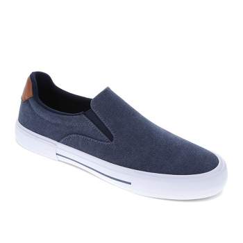 Levi's Mens Wes Synthetic Leather Casual Slip On Sneaker Shoe