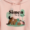 Women's - Disney - Simon The Sleepy One Cropped Graphic Hoodie - 2 of 3