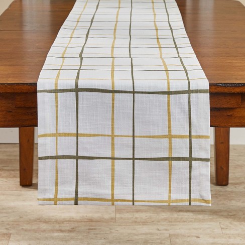 Split P Phoenix Plaid Table Runner 15" X 72" - image 1 of 3