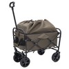 Whisen Minimeetall Extention Collapsible Foldable Wagon Cart, Supports 225lbs - 3 of 4