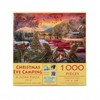 Sunsout Christmas Eve Camping 1000 pc  Christmas Jigsaw Puzzle 30141 - 3 of 4