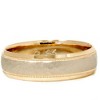 Pompeii3 Hammered Wedding Band 14K Gold - 3 of 4