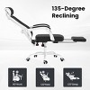 Bencmate Task and Office Chairs Home and Office Chair with Footrest, Office Desk Chair with Headrest, High Back Chair, Multicolored, 24.8"*24"*49.2" - 3 of 4