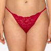 Smart & Sexy Women's Signature Lace String Panty 6 Pack - 2 of 4