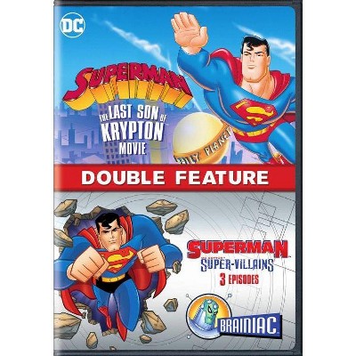 Superman: Last Son of Krypton / Superman Super-Villains: Brainiac (DVD)(2018)