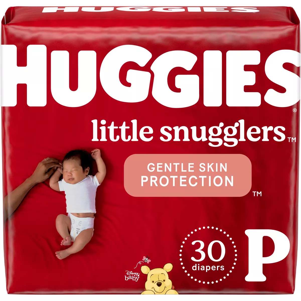 Huggies Little Snugglers Baby Diapers – (Select Size and Count)