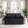 NicBex Convertible Sofa Bed Loveseat Couch with Pull Out Bed & Adjustable Backrest,Upholstered Sleeper Sofa for Living Room,Bedroom - 3 of 4