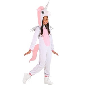 HalloweenCostumes.com Girl's Unicorn Jumpsuit - 1 of 2