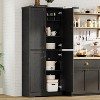 Pantry Cabinet,70" Tall Pantry Cabinet with Adjustable Shelves, Freestanding Storage Cupboard for Kitchen - 3 of 4