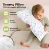 KeaBabies Buddy Toddler Pillow with Pillowcase, 10x18 Buddy Pillow for Toddler, Soft Kids Pillow for Sleeping, Travel, Age 2-5 - 4 of 4