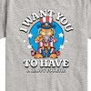 Boys' - Garfield - Want You To Have A Happy Fourth Short Sleeve Graphic T-Shirt - 2 of 4