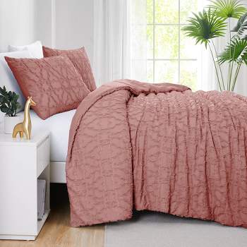 Southshore Fine Living Clipped Jacquard Marrakech Down Alternative Comforter Set