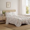 Laura Ashley Queen Meadow Floral Sheet Set Beige - 2 of 4