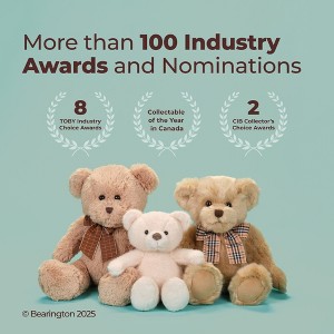 Bearington 13-Inch Baby Dog Plush, Huggable Stuffed Animal Puppy, Adorable Husky Manouk Dog Plush Toy for Kids and Collectors - 1 of 4