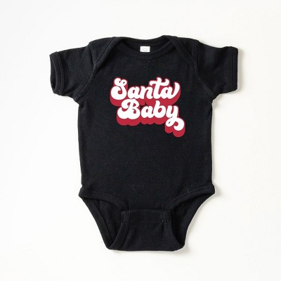 The Juniper Shop Santa Baby Baby Bodysuit