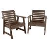 Weatherly Garden Chairs - highwood - 2 of 4