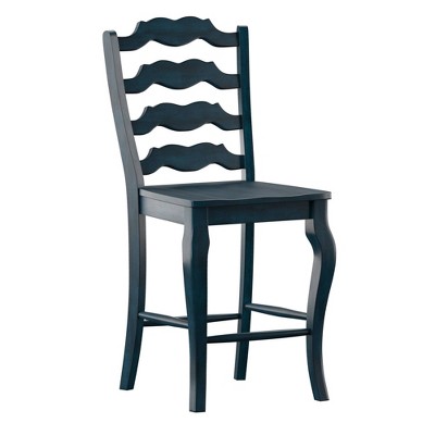 Set of 2 24" South Hill French Ladder Back Counter Chairs - Inspire Q