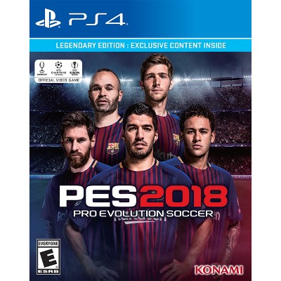 Pro Evolution Soccer 2018 Legendary Edition PlayStation 4