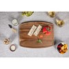 Toscana Disney Nightmare Before Christmas Jack Festive Ovale Acacia Cutting Charcuterie Board - 4 of 4