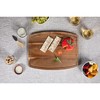 Toscana Disney Mickey and Minnie Mouse Thanksgiving Ovale Acacia Cutting Charcuterie Board - image 4 of 4