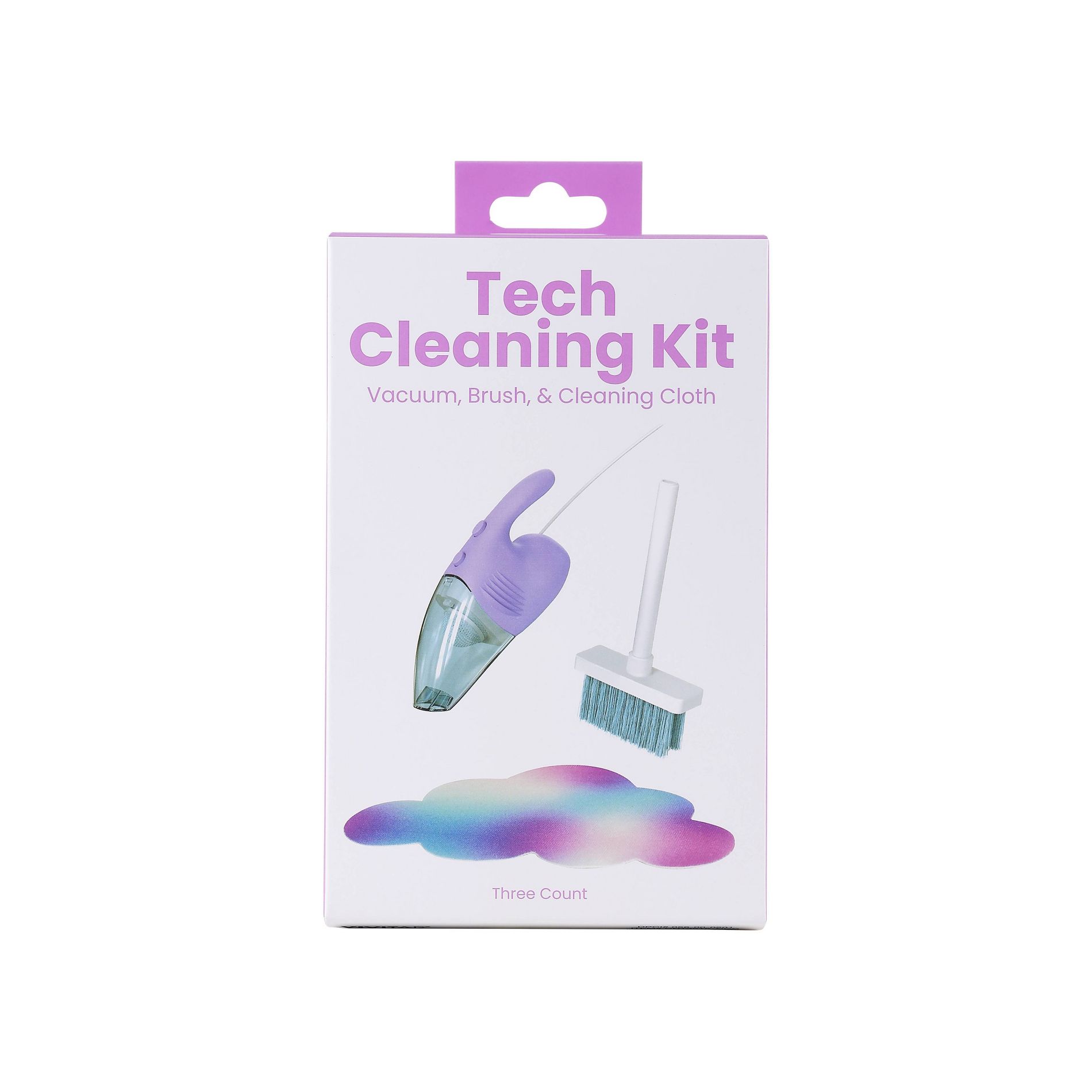 Vivitar Tech Clean Kit - Assorted Purple