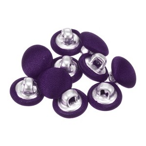 Unique Bargains Round Fabric Cloth Covered Sewing Buttons for Suits Dress 10 Pcs - 1 of 4