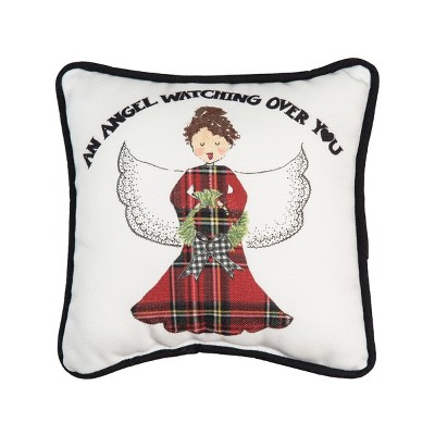 C&F Home Angel Watching Over You Petite 8" x 8" Printed Throw Pillow