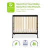 Delta Children Mia Portable Folding Mini Crib with 1.5" Mattress - Greenguard Gold Certified - 3 of 4