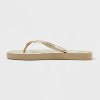 Women's Palmer Square Toe Palm Flip Flops - Shade & Shore™ - 2 of 4