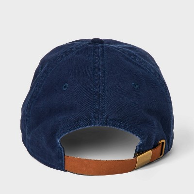 Men's Cotton Washed Baseball Hat - Goodfellow & Co Navy Blue - image 3
