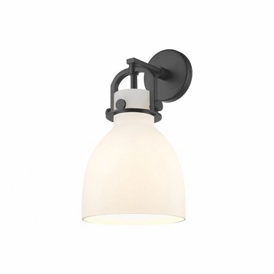 Newton Bell - 1 Light Wall Sconce In Industrial Style-14.5 Inches Tall and 8 Inches Wide