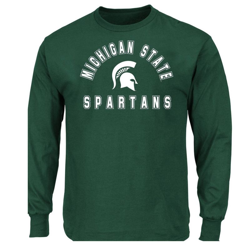 NCAA Michigan State Spartans Men's Big and Tall Long Sleeve T-Shirt
, 1 of 4