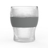 Host Freeze Beer Glass, Freezer Gel Chiller Double Wall Plastic Frozen Pint Glass, Set of One, 16 oz, Gray - image 3 of 4