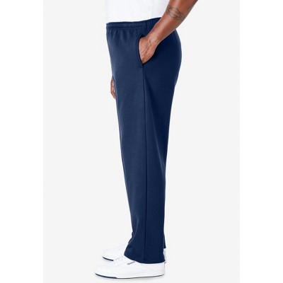 KingSize Fleece Open-Bottom Sweatpants
