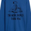 Men's - Garfield - More Bored Than You Long Sleeve Graphic T-Shirt - 2 of 4
