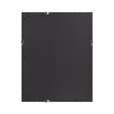 Black Polystyrene 11x14 Wall Photo Frame Set