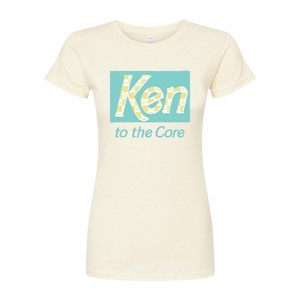 Women's - Barbie - Ken to the Core Fitted Graphic T-Shirt - 1 of 2