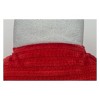 Christmas Magic 13"x19.7" Bulb Shaped Pillow Red - 2 of 3