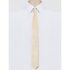 INSPIRE CHIC Men's Formal Casual Pre-tied Solid Color Neck Adjustable Zipper Ties - 2 of 4